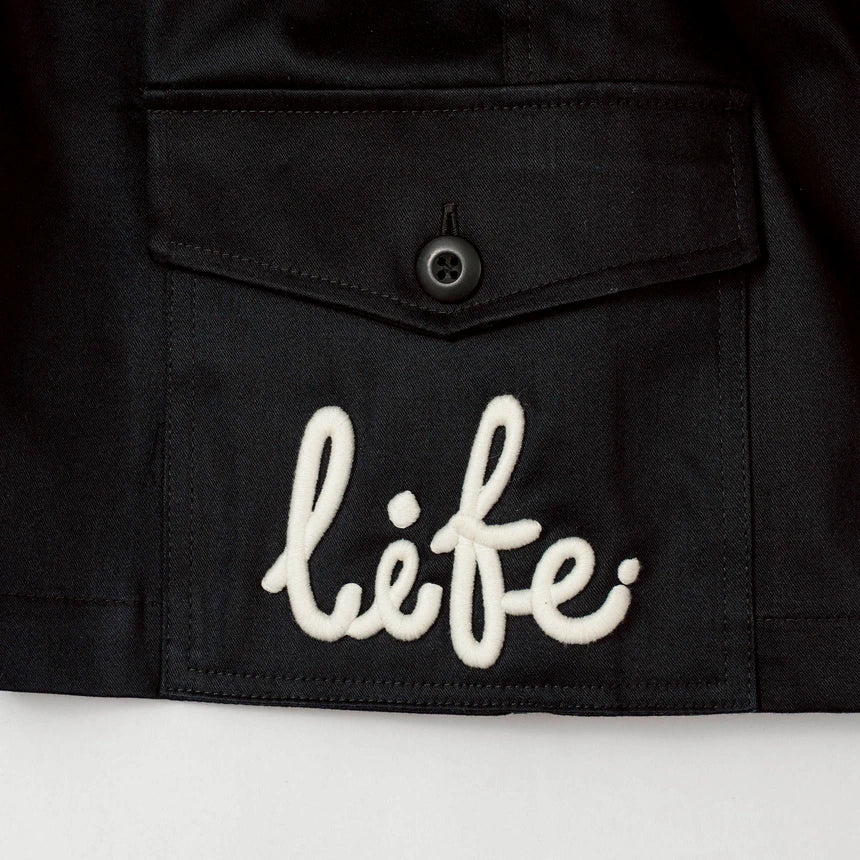 BLACK CACTUS BS393 BLACK PANTS LOVE