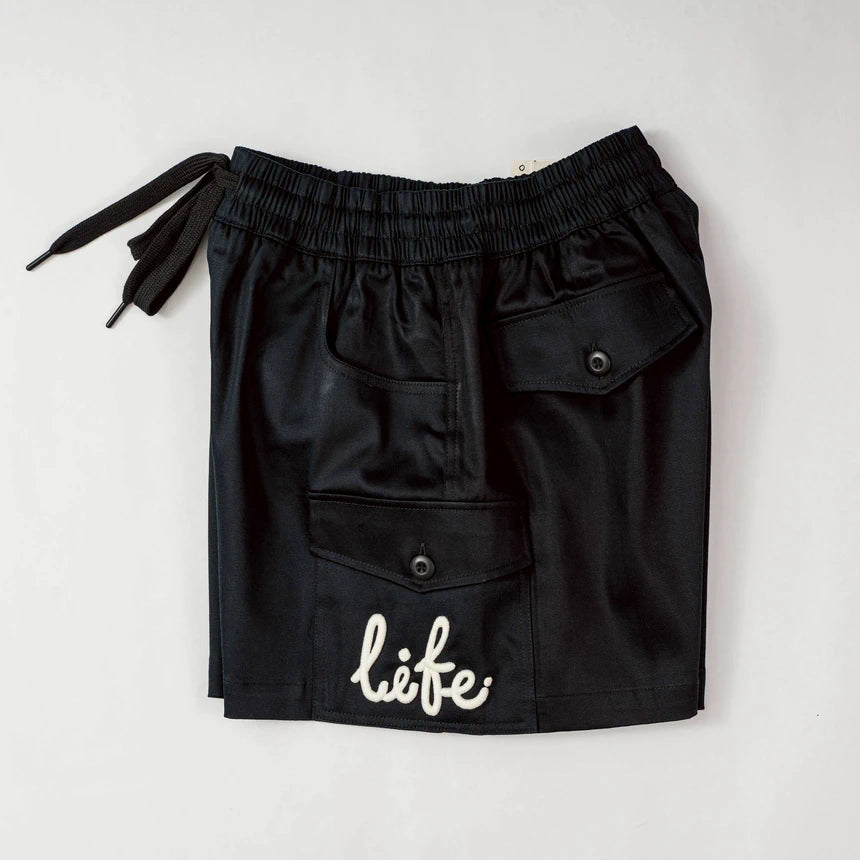 BLACK CACTUS BS393 BLACK PANTS LOVE