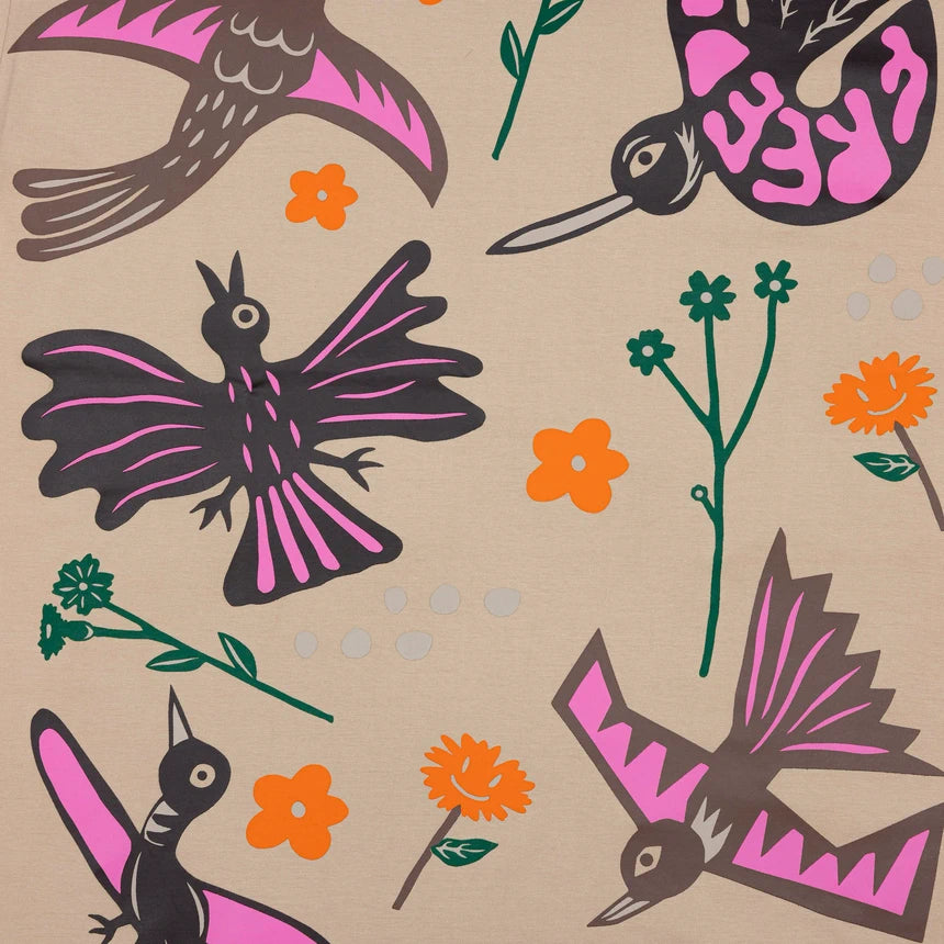 BLACK CACTUS BS231 T-SHIRT BROWN BIRD